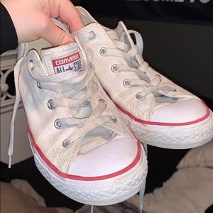 Converse low cut shoes